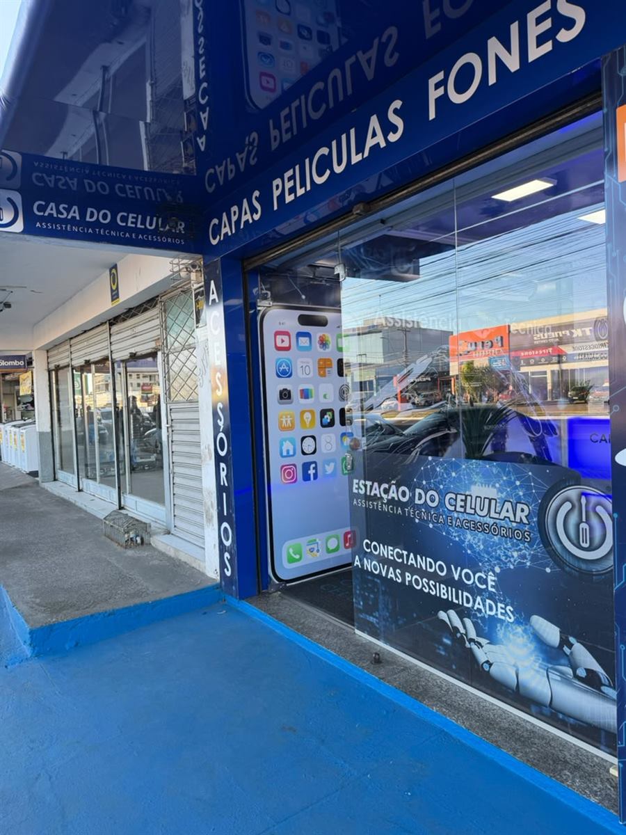 Fachada da Estação do Celular em Gravataí